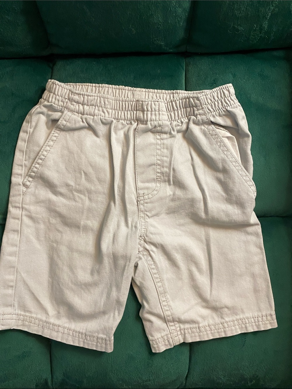 Calvin Klein Jeans Light Gray Elastic Waist Shorts